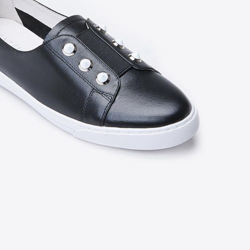 Giày Slip On Nữ Pazzion 668-3 - BLACK - Size 35-2